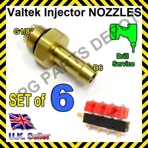 LPG LPG AUTOGAS Valtek Matrix Injektoren Kalibrierdüse D6 SET 6 1,5 mm inD - Bild 1 von 1