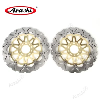 Rotor de disco de freio dianteiro OURO para Kawasaki Ninja ZX-7R ZX-7RR 750 1996-2003 ZX7R - Imagem 1 de 4