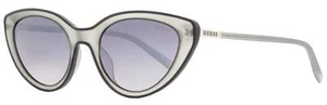 Guess Cateye Sunglasses GU3061 20C Frosted Transparent Gray 54mm 3061 - Picture 1 of 2