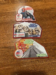 2019 World Jamboree US, Canada & Mexico Heritage Patches - Picture 1 of 1