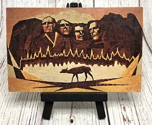 Cartolina Corn Palace Mt Rushmore Panel Art Mitchell South Dakota - Foto 1 di 4