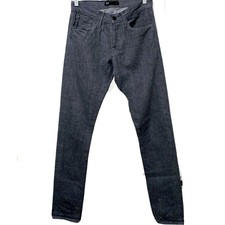 3x1 M3 Slim Straight Selvedge Jean Denim 28 Gray Anchor Button Fly Unisex