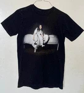 Billie Eilish T-Shirt Black XS “When We All Fall Asleep, Where Do We Go?”  - Picture 1 of 7