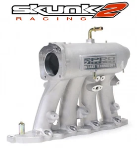 Skunk2 Pro Series Intake Manifold Civic B16A2 B16A3 B17A1 B18C5 Type-R Silver - Picture 1 of 4
