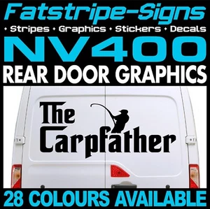 passend für Nissan NV400 LUSTIGE ANGELN FISCH AUFKLEBER GRAFIK CAMPER VAN WOHNMOBIL - Bild 1 von 2