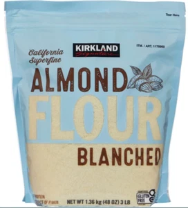(Buy 2+ Save)_KIRKLAND SIGNATURE CALIFORNIA SUPERFINE BLANCHED ALMOND FLOUR 3LB - Picture 1 of 4