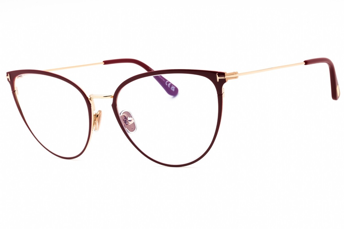 Tom Ford EYEGLASSES TF5840B-066-56 New with case Tom Ford TOM FORD TF5840B 066 Blue Block Optical Eyeglasses  main image 3