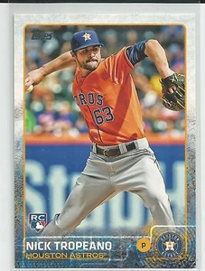 Nick Tropeano LA Angels 2015 Topps Rookie Card - Picture 1 of 2