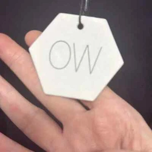 OW Elegant Black backless Top with shimmery Studded Accents Size S - Picture 1 of 8