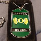 Officially Licensed Neck Tag Dog Tag Necklace OREGON DUCKS 