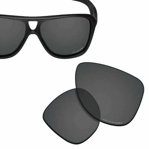 HPO Anti-Salt Water Replacement Lenses for-OAKLEY Dispatch 2 -Black Polarized - Picture 1 of 6