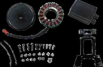 Black 54A High Output Charging System Kit Harley Street Glide 11-16 - Image 1 of 3