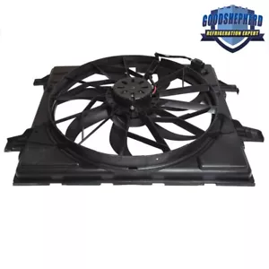 For 2012 2013 2014 2015 Jeep Grand Cherokee 3.6L Radiator Cooling Fan Assembly - Picture 1 of 6