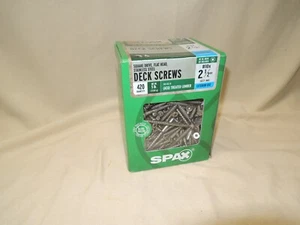 Spax #10 x 2-1/2'' Power Deck Stainless Steel Deck Screws 5 LB Box - Picture 1 of 3