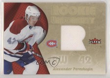 2005-06 Fleer Ultra Rookie Uniformity Alexander Perezhogin #RU-AP Rookie RC