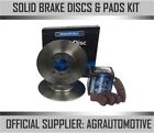 OEM SPEC REAR DISCS AND PADS 302mm FOR VOLVO S80 2.4 TD ELEC H/B 183 BHP 2006-09