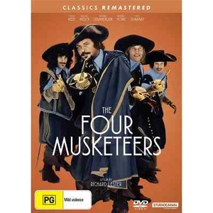 The Four Musketeers Classics Remastered (DVD, 1974) NEW - Picture 1 of 1