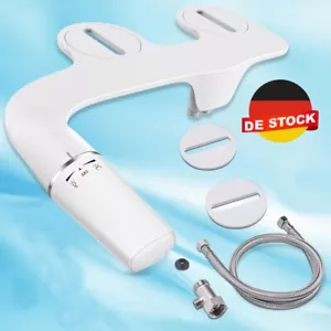 Dusch WC Aufsatz Bidet Taharet Toilette Taharat Intimdusche Doppel Düse Toilette - Bild 1 von 18