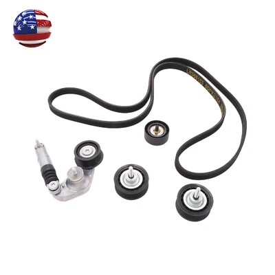 New Drive Belt Tensioner Idler Pulley Kit Fit for 12-17 Range Rover Evoque 2.0L - Image 1 of 4