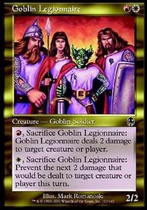*MRM* FR/VF 4x L�gionnaire gobelin - Goblin Legionnaire MTG APC - Picture 1 of 1