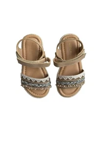 Steve Madden Kids Sandal Size 7 With Beaded Details - Picture 1 of 5