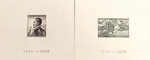 Edifil 864 865 HB MNH LUSO Spain 1938 Sheets Battle of Lepanto - Picture 1 of 4