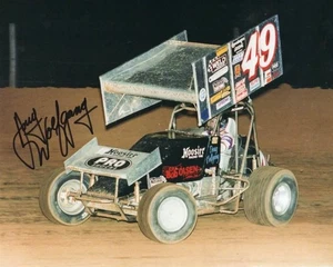 Doug Wolfgang autographed #49 World of Outlaws Sprint Car 8x10 photo - Picture 1 of 1