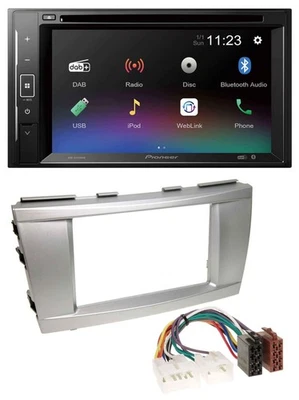 Pioneer Bluetooth MP3 USB 2DIN DAB DVD Autoradio für Toyota Camry (2006-2011) - Bild 1 von 4