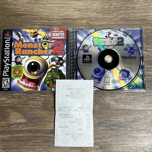 Monster Rancher 2 PS1 PlayStation 1 completo CIB + scheda reg TESTATO - Foto 1 di 6