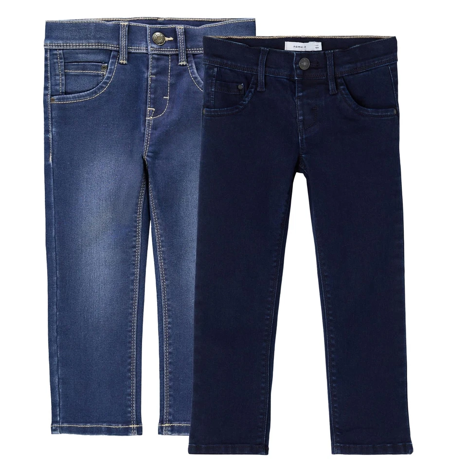 NAME IT Mini Mädchen Regular Nmfrandi Dnmtindyss Jeans Hose Camp Größe 92 ...