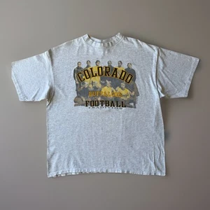 Vintage Colorado Buffaloes Shirt XL grau 90s Sportswear Deion Sanders Football - Bild 1 von 7