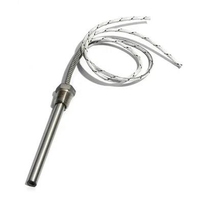 Резьбовой картридж нагреватель 3/4 дюйма DN20 16 мм трубка 0,3 кВт 0,5 кВт 1 кВт 1,2 кВт 1,5 кВт элемент - Изображение 1 из 4