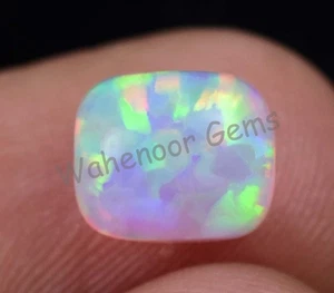Piedra preciosa certificada juego de colores ópalo de fuego blanco natural Welo de 1,90 quilates sin calefacción - Imagen 1 de 6