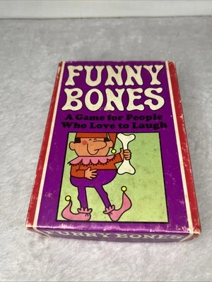 Vintage 1968 Funny Bones Card Game By Parker Brothers Complete - Image 1 of 4