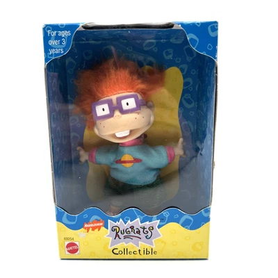 Figura Coleccionable Nickelodeon Rugrats Chuckie Mattel 1998 Totalmente Nueva Foto 1 de 4