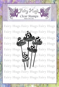 Fairy Hugs Briefmarken - gepunktete Pilze - Bild 1 von 1
