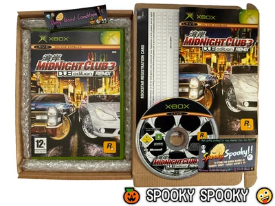Midnight Club 3 DUB Edition Remix XBOX - UK PAL VGC CIB with Reg - Tracked - Image 1 of 4