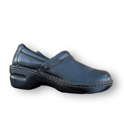 b.o.c. Zapatos sin cordones Peggy Zueco para mujer negros talla 9,5 informales de negocios boho Foto 1 de 4