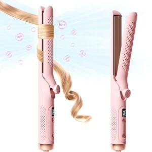 Hair Straightener and Curler 2-in-1, 360° Airflow Styler Curling Iron, 1.25 I... - Picture 1 of 8