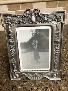 Vintage Pewter Picture Frame - Picture 1 of 5