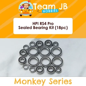 HPI RS4 Pro - 18 Pcs Rubber Sealed Bearings Kit - Picture 1 of 2