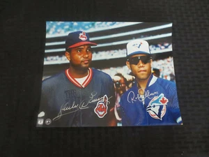 Sandy und Roberto Alomar 8x10 Autogrammfoto mit COA - Bild 1 von 3