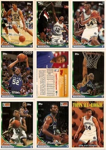 1993-94 Topps Basketball Dallas Mavericks  Master Team Set (12) - Picture 1 of 1
