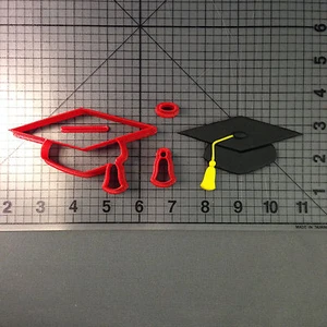 Graduation Hat Cookie Cutter Set - Picture 1 of 2
