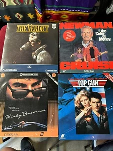 Laser Disc Top Gun Risky Business Paul Newman Tom Cruise Val Kilmer Martin Scors - Picture 1 of 6