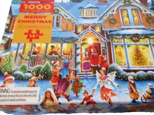 Hao Xiang The Christmas Puzzle Merry Christmas 1000 Piece Puzzle 2020 - Picture 1 of 2