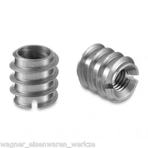 Rampa Muffen / Schraubdübel / Einschraubmuttern M5 bis M12, DIN 7965, 1-100 St. - Bild 1 von 1