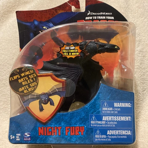 DreamWorks How To Train Your Dragon "Night Fury" Exclusive Figure Cover