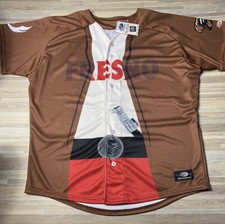 Fresno Grizzlies Star Wars Jersey 2019 Men’s Sz LARGE Nationals Authentic NWT!