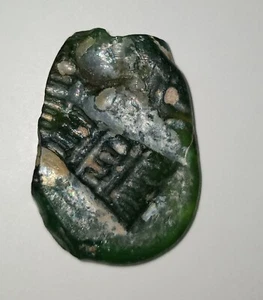 Antiguo Raro Águila Romana Sello de Cristal y Pieza de Amuleto de Afganistán - Imagen 1 de 11